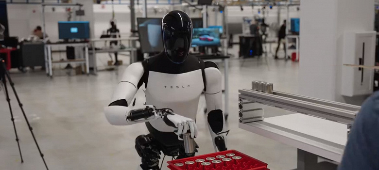 Человекоподобный робот Tesla Optimus уже выполняет точную работу и без проблем перемещается в офисе. Опубликовано новое видео